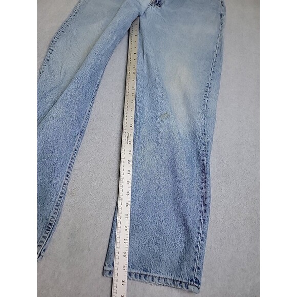 Vintage Levis 550 Jeans Mens 38 36x31 Baggy Taper High Distressed USA Workwear - Picture 2 of 16